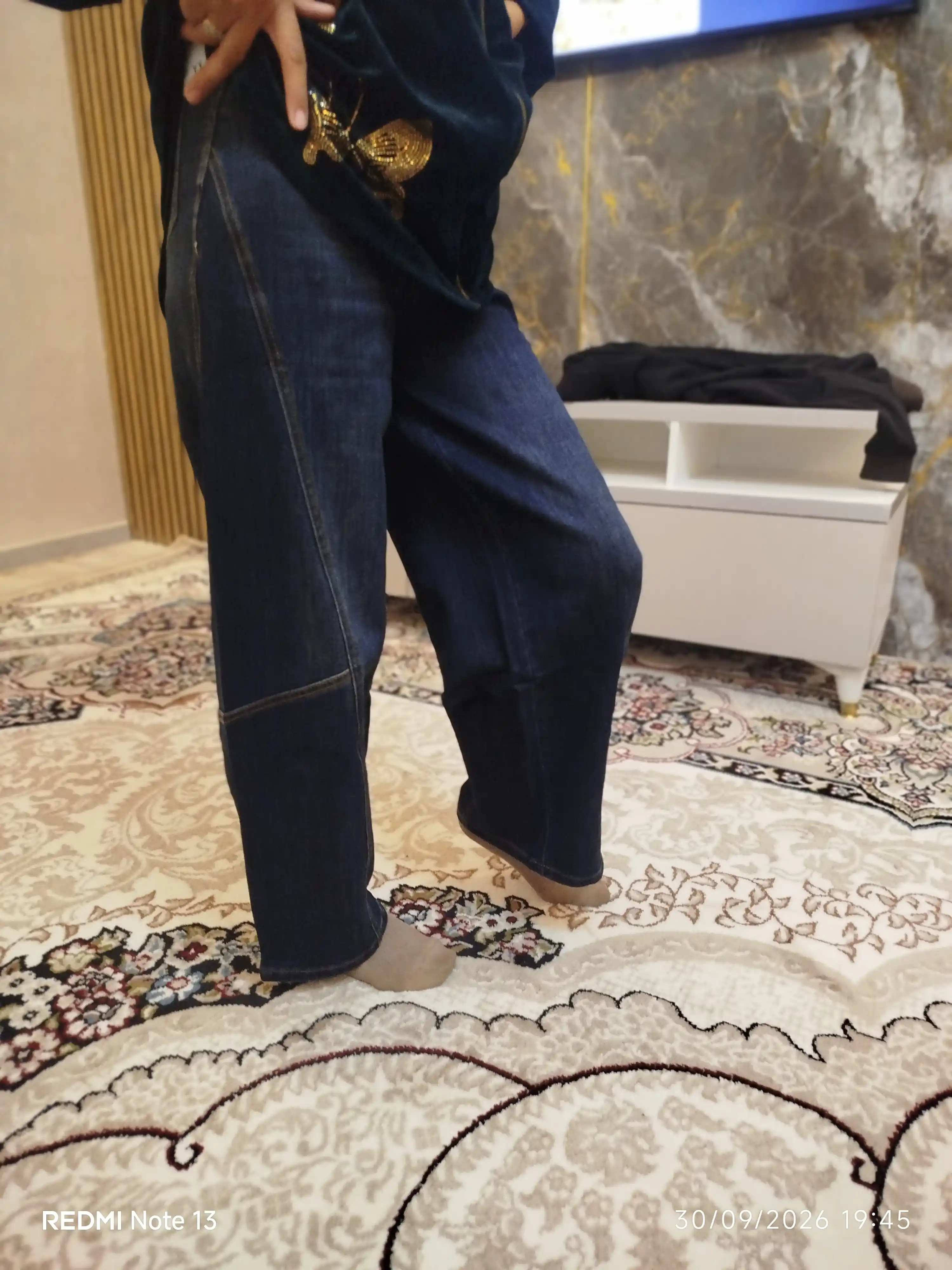 Ayollar jinsi shimlari, Baggy shim, keng fason Y2K, 100% paxta, djensiy bagy S-XXXL