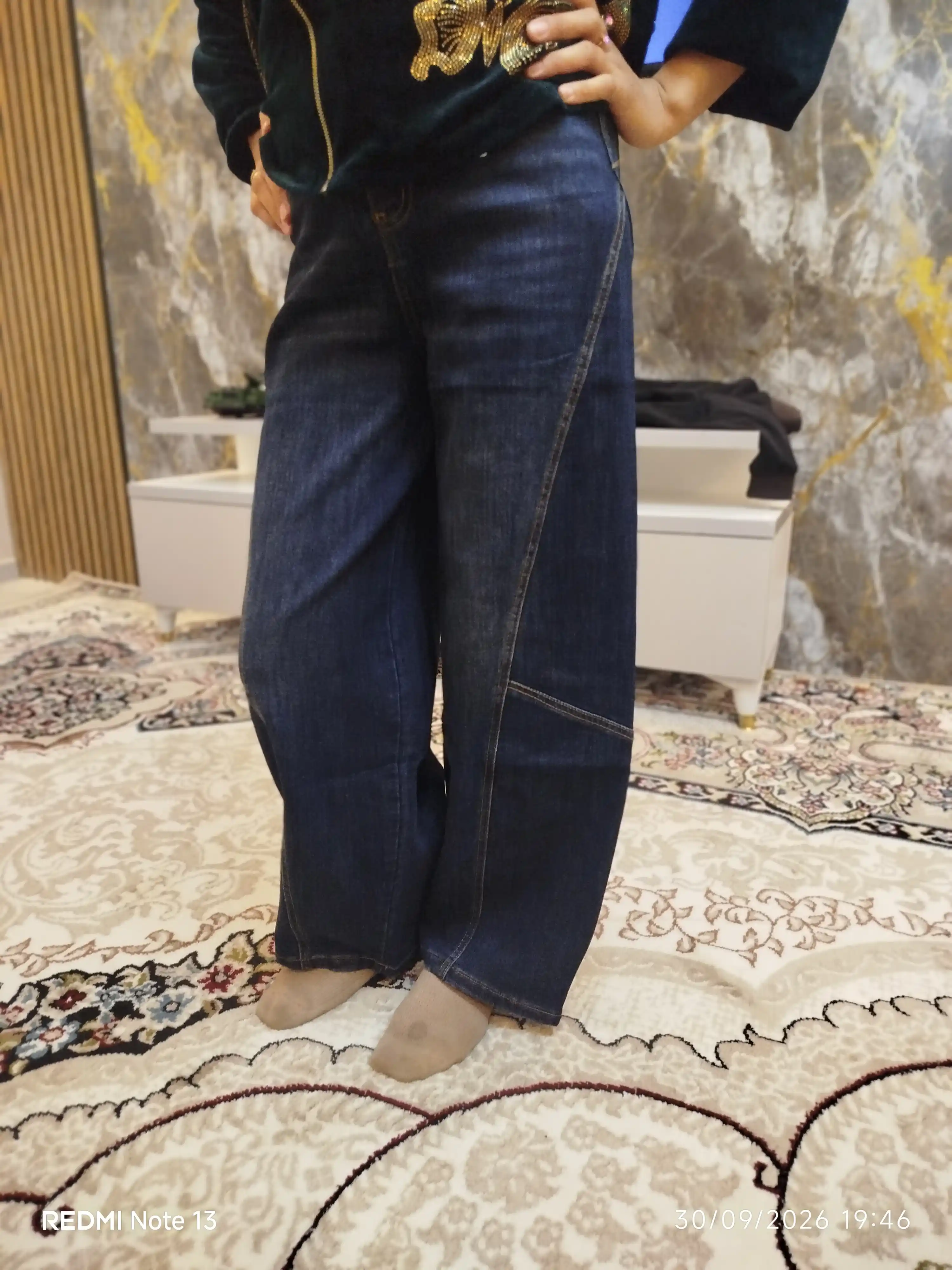 Ayollar jinsi shimlari, Baggy shim, keng fason Y2K, 100% paxta, djensiy bagy S-XXXL