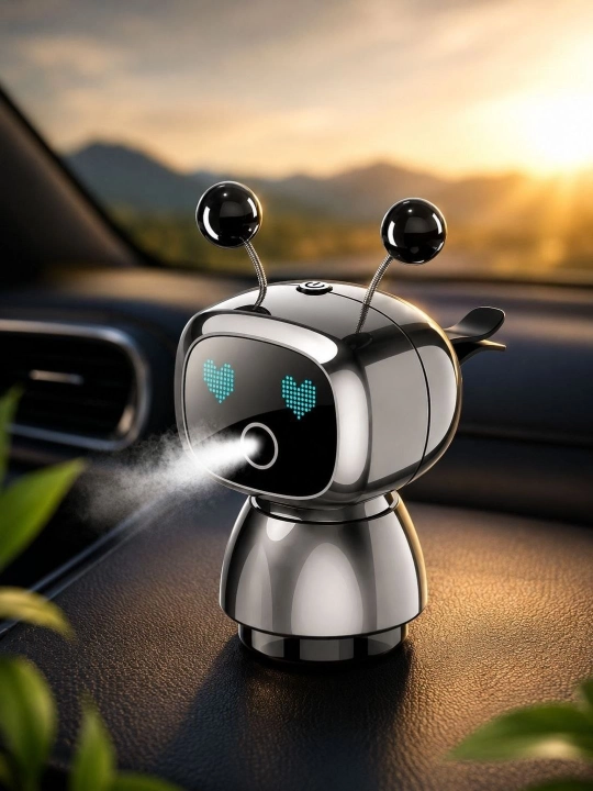 Robot Gu Long avtomobil aromatizatori, mashina uchun aqlli havo spreyi