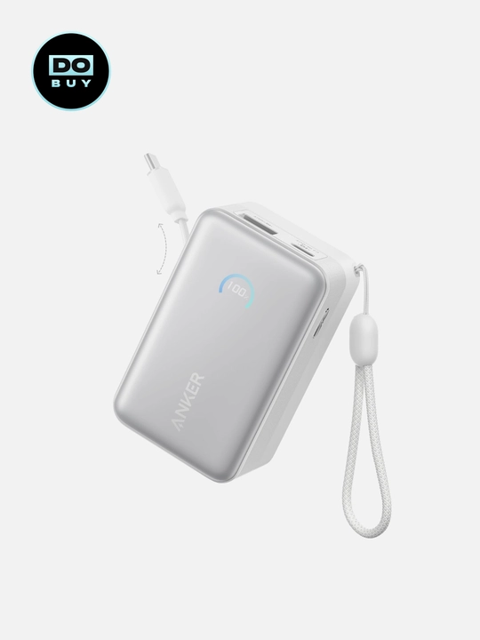 Tashqi akkumlyator Anker Nano Power Bank 10000 mA/h 45W, Fast charging, o‘rnatilgan USB-C