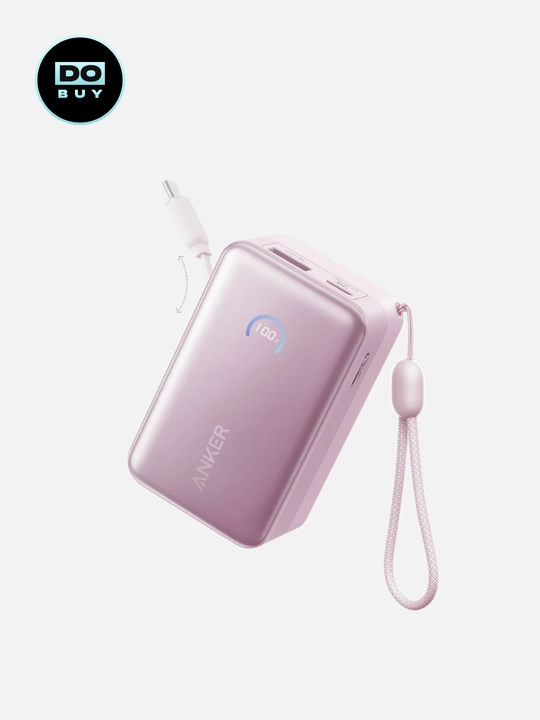 Tashqi akkumlyator Anker Nano Power Bank 10000 mA/h 45W, Fast charging, o‘rnatilgan USB-C