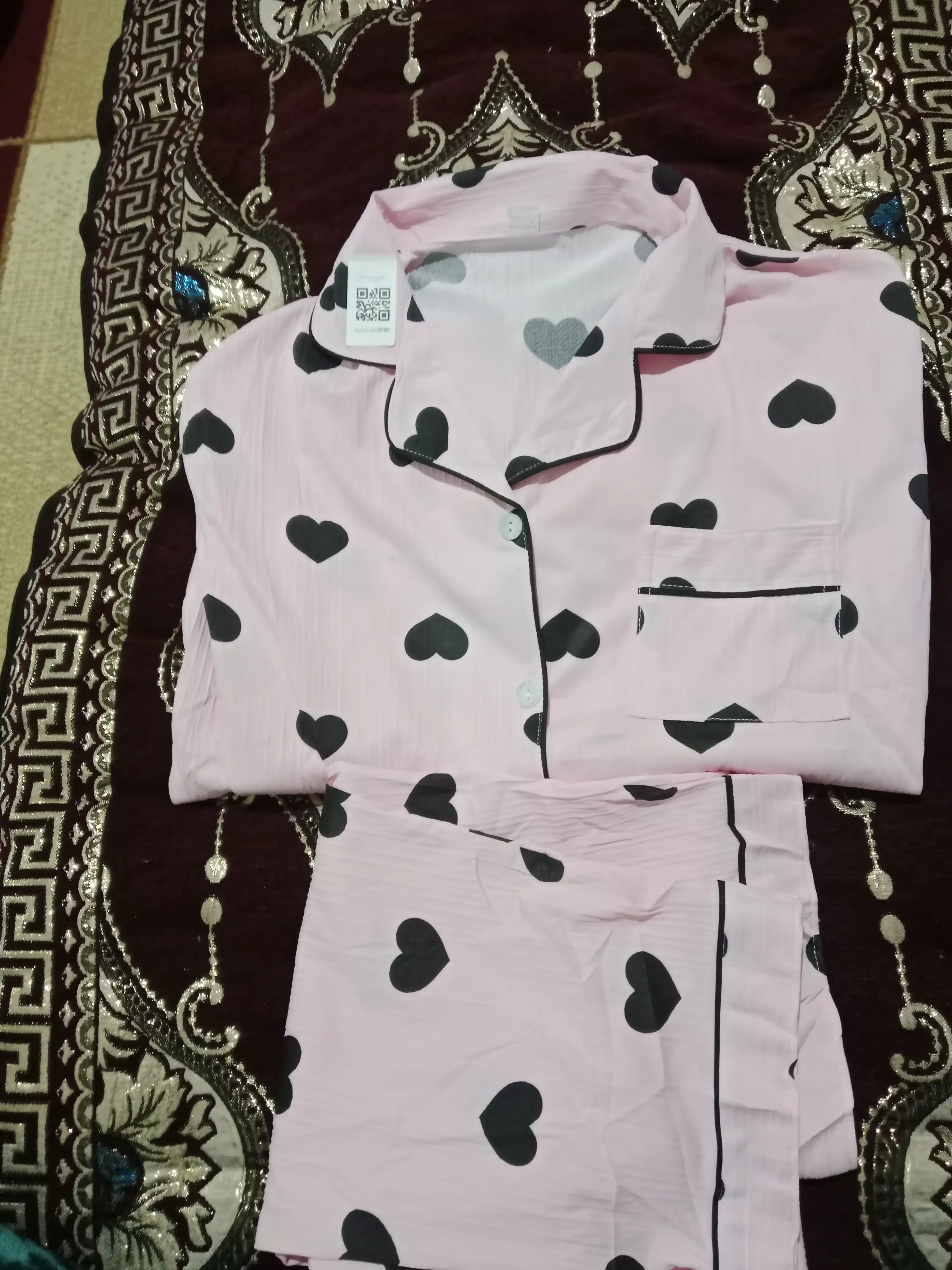 Ayollar uchun pijama yumshoq mato uy va uyqu uchun qulay kiyim