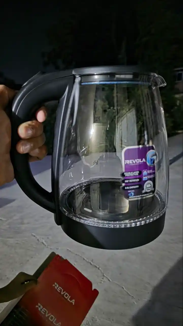 Elektr choynak REVOLA tefal choynaklar 2.3 L  LED, yoritkichli