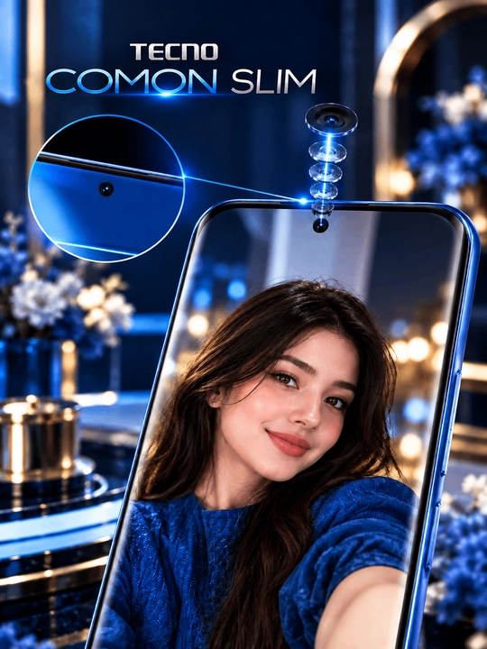 TECNO CAMON SLIM — Ультратонкий премиальный смартфон