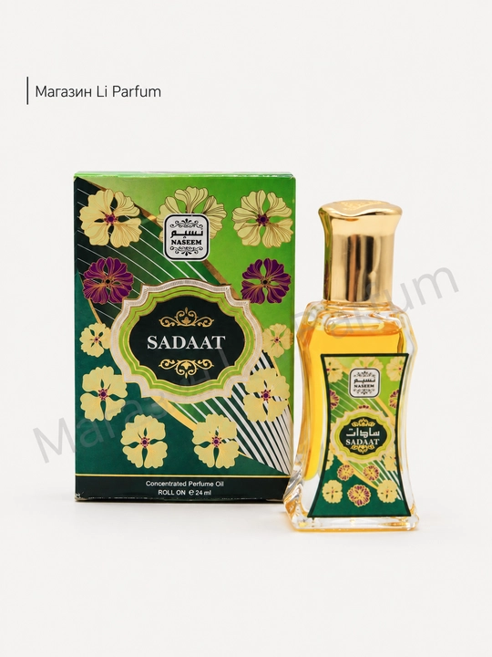 Ayollar uchun moyli parfyum Naseem Amani Lamsa Sadaat Bushra 24 ml