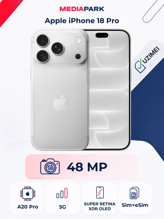 Smartfon Apple iPhone 18 Pro 256GB, 512GB, 1TB, 2TB - 