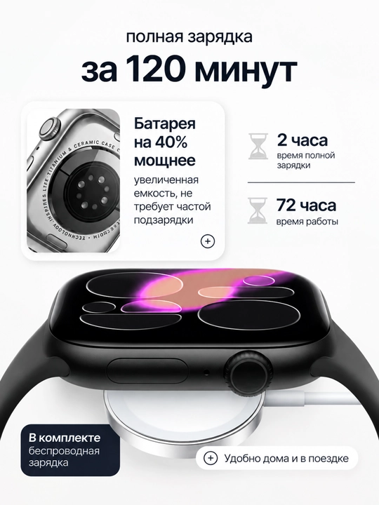 Смарт-часы Series 11 Max для мужчин и женщин, умные часы, Bluetooth, звонки и уведомления