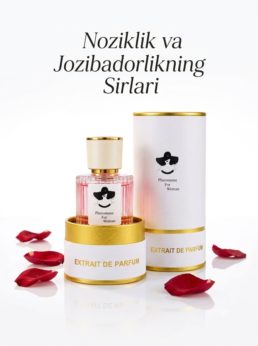 Pheromone For Woman — ayollar uchun jozibadorlik va noziklik beruvchi atir