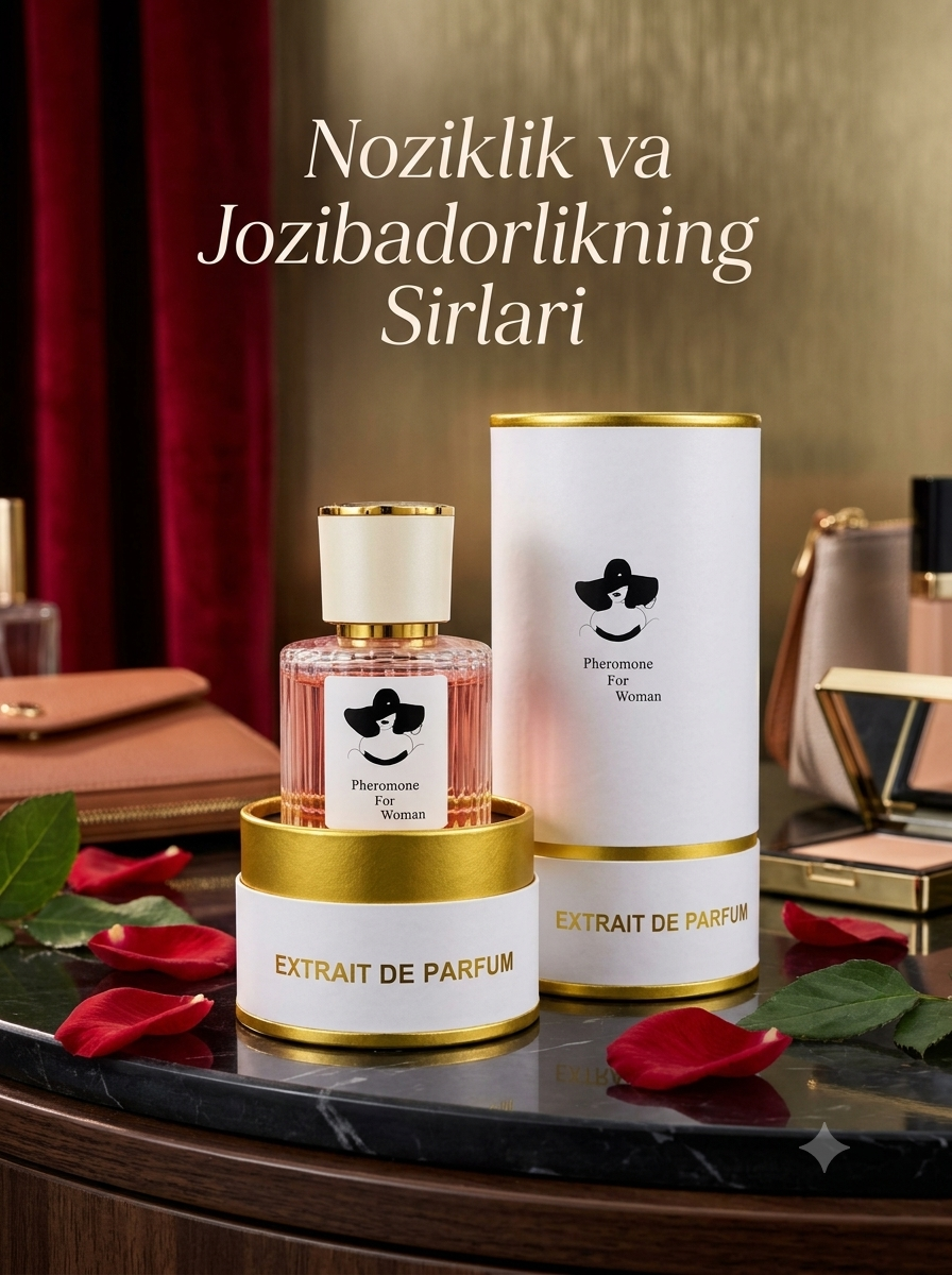 Pheromone For Woman — ayollar uchun jozibadorlik va noziklik beruvchi atir - 