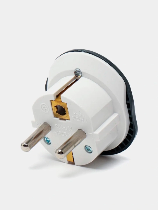 Evro va o'zbek rozetkalari uchun, universal adapter Merkan KT 168, terminator, 16 A