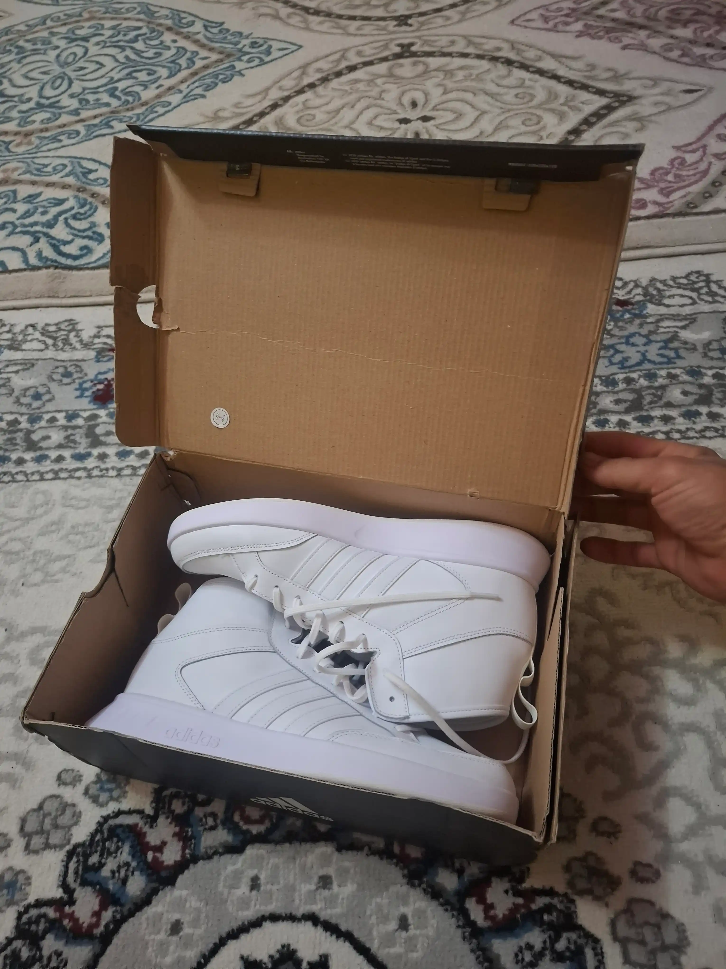 Кроссовки adidas unisex COURT80S MID