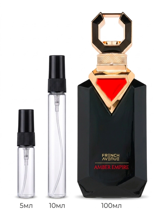 French Avenue Amber Empire мужской парфюм, пробник, духи отливант от оригинального флакона