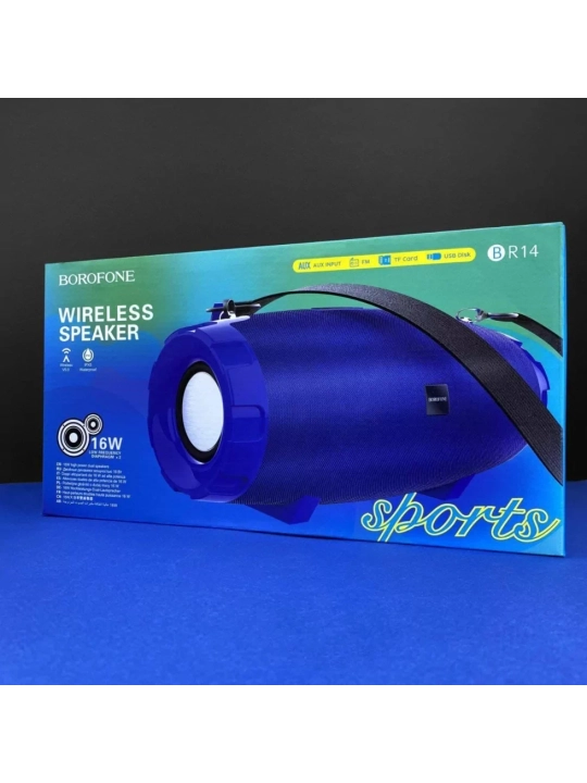Портативная акустика Borofone BR14 Blue