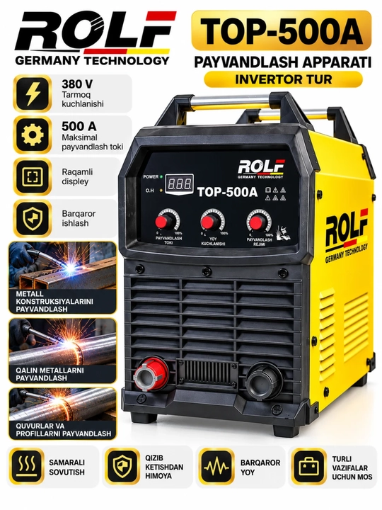 TOP-500A payvandlash apparati - 