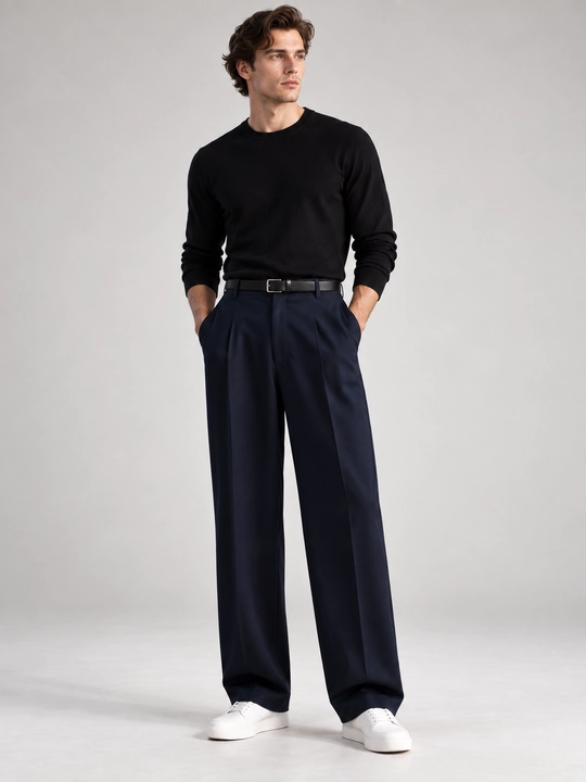 Erkaklar uchun erkin bichimli shim, erkin bichimli kyulot, oversize qisqichli ishton