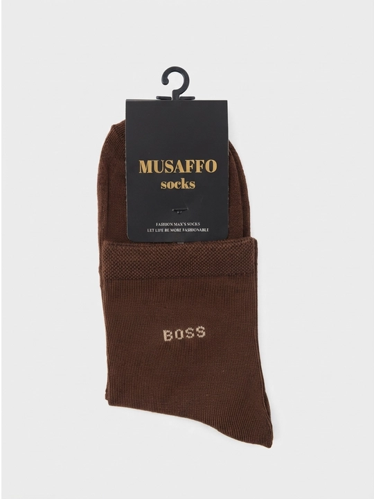 Erkaklar uchun MUSAFFO BOSS premium paypoqlari, 40-45 o'lchamlar
