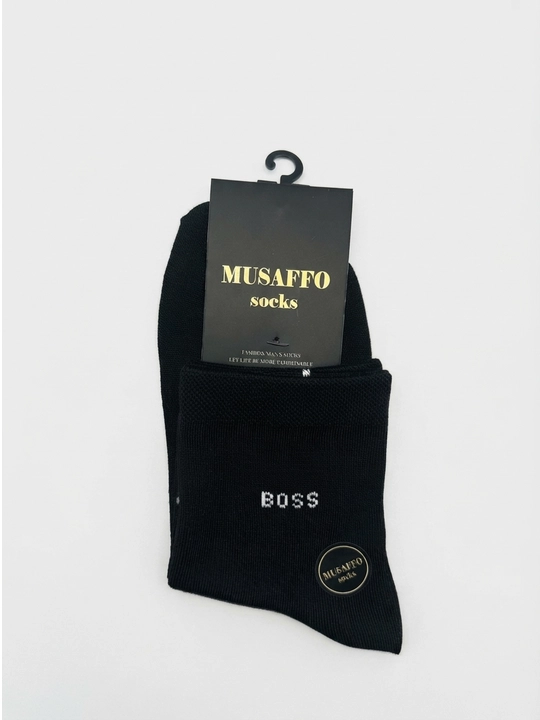 Erkaklar uchun MUSAFFO BOSS premium paypoqlari, 40-45 o'lchamlar
