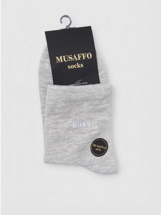 Erkaklar uchun MUSAFFO BOSS premium paypoqlari, 40-45 o'lchamlar