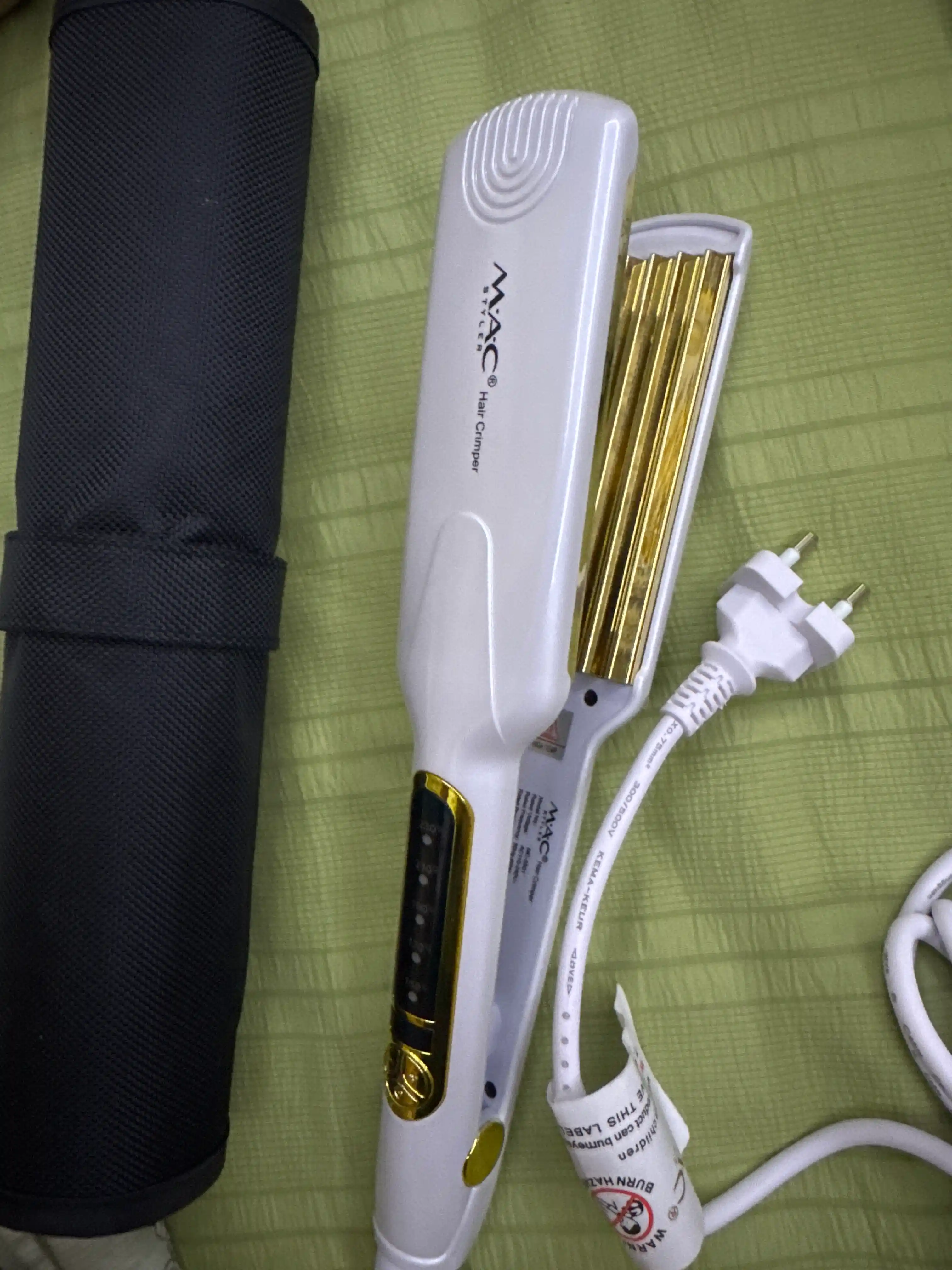 Professional soch uchun gafri dazmol MAC Stayler MC-5502, keramik plastinali