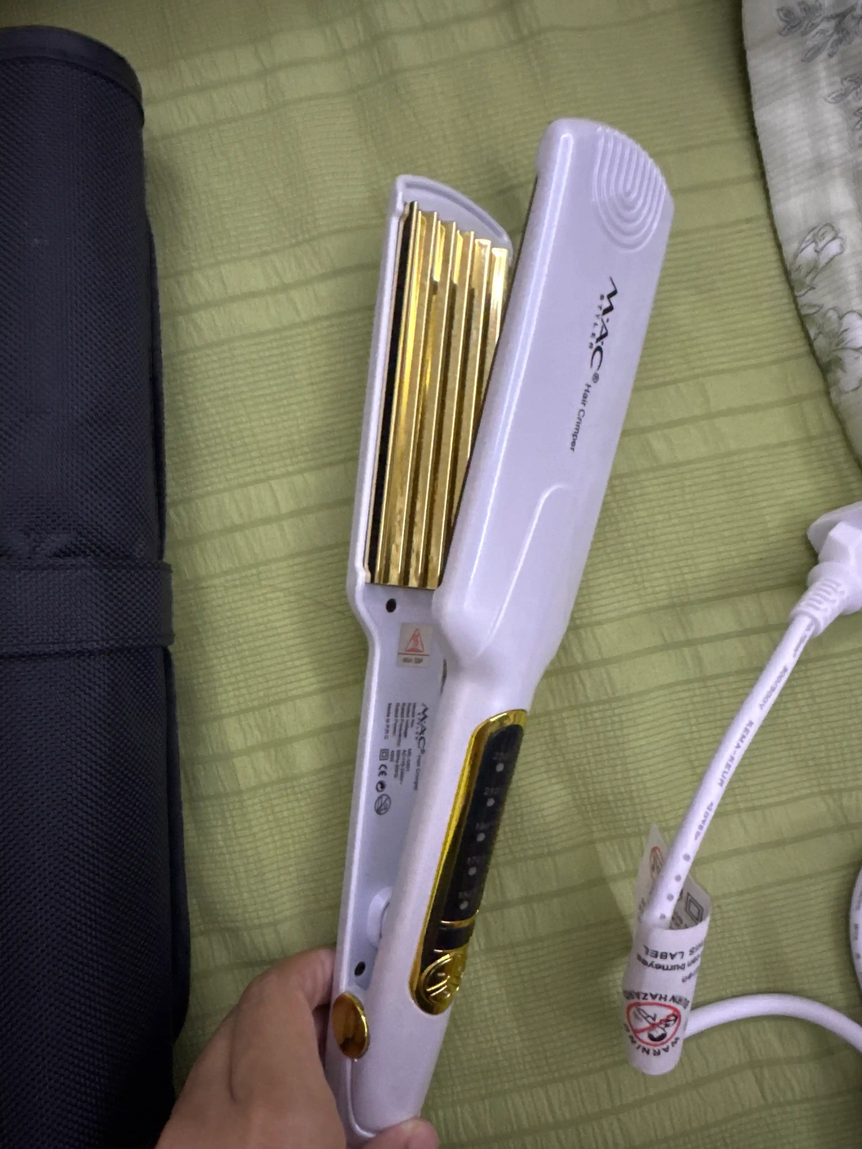 Professional soch uchun gafri dazmol MAC Stayler MC-5502, keramik plastinali