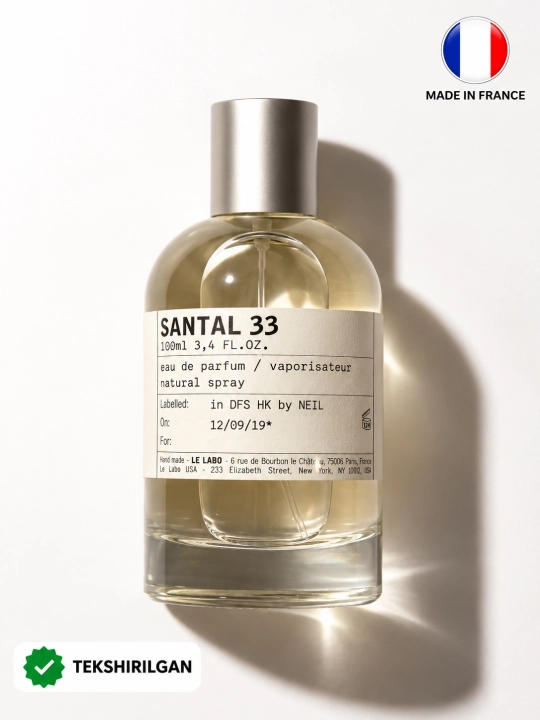 Santal 33 Le Labo, Сантал 33 парфюм для мужчин и женщин 1-2 дня стойкости