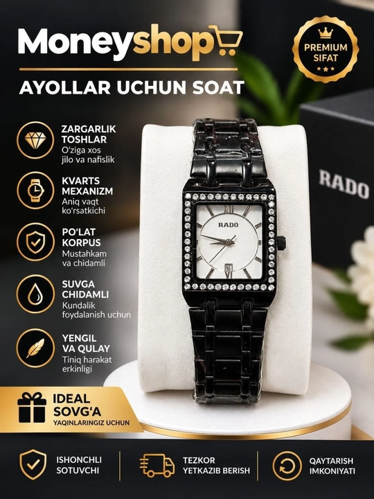 Ayollar uchun qo'l soat - 