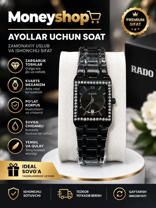 Ayollar uchun qo'l soat - 