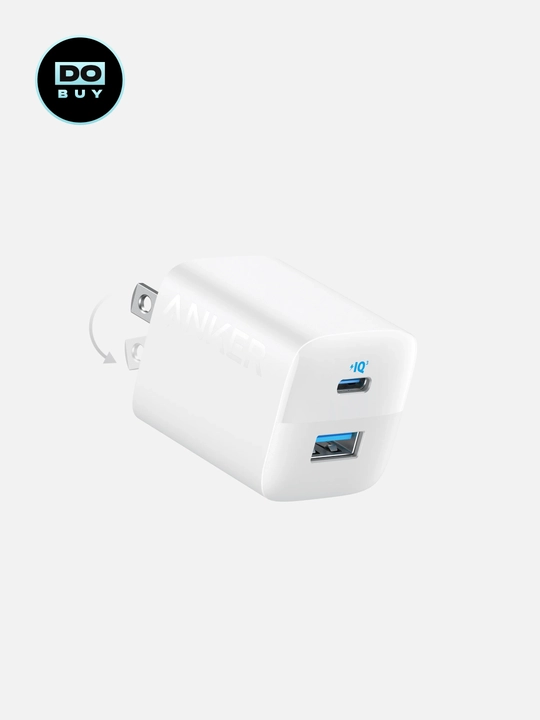 Zaryadlovchi qurilma Anker 323 33W adapter, 2 ta Portli, USB-C + USB-A, tezkor zaryadlash - 