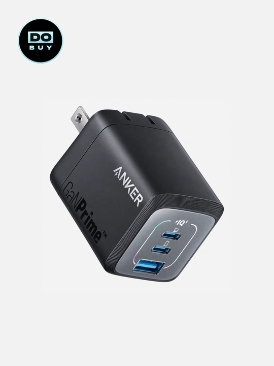 Зарядное устройство Anker Prime 67W GaN Charger, 3 порта, быстрая зарядка, USB-C
