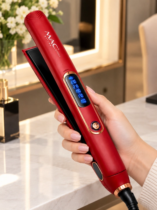 LED displeyli MAC Styler MC-3082 professional soch to‘g‘rilagichi