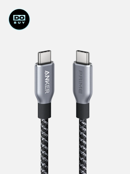 Anker Prime USB-C kabel 240W, tezkor zaryadlash Type-C, Superfast, mustahkam o‘rama