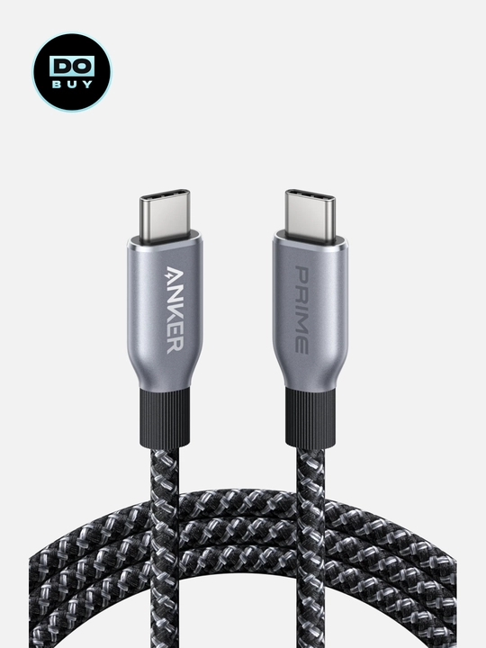 Anker Prime USB-C kabel 240W, tezkor zaryadlash Type-C, Superfast, mustahkam o‘rama