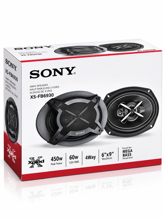 Автомобильная акустика Sony XS-FB6930, 6×9", 450 Вт, 4-Way