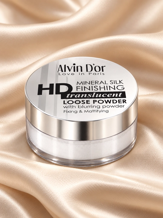 Рассыпчатая пудра Alvin D’or LSP-02 Mineral Silk Finishing, 8 г - 