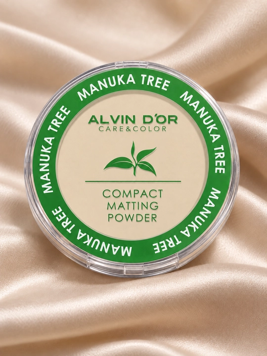 Alvin D’or PD-10 Manuka Tree matlashtiruvchi kompakt upa, 10 g - 