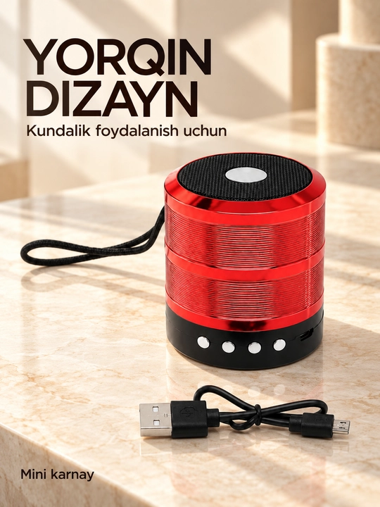 WS-887 ko‘chma karnay, mini karnay