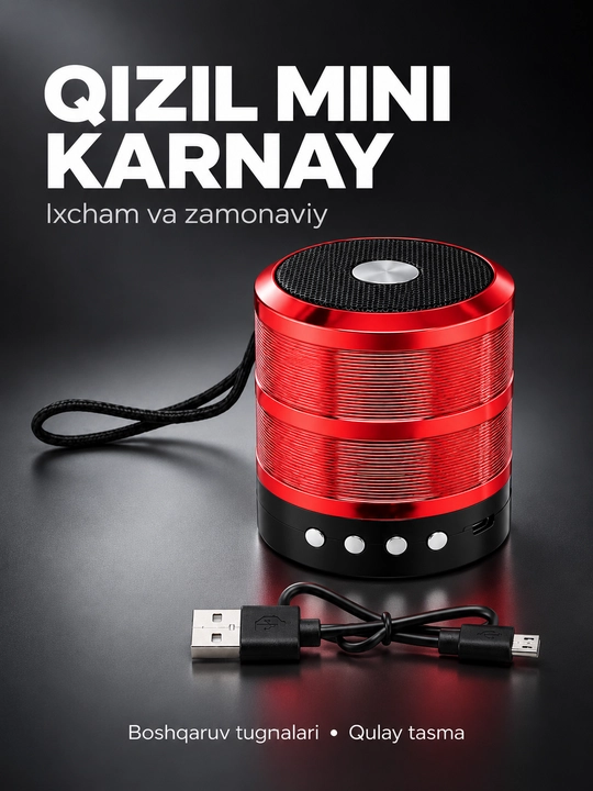 WS-887 ko‘chma karnay, mini karnay - 