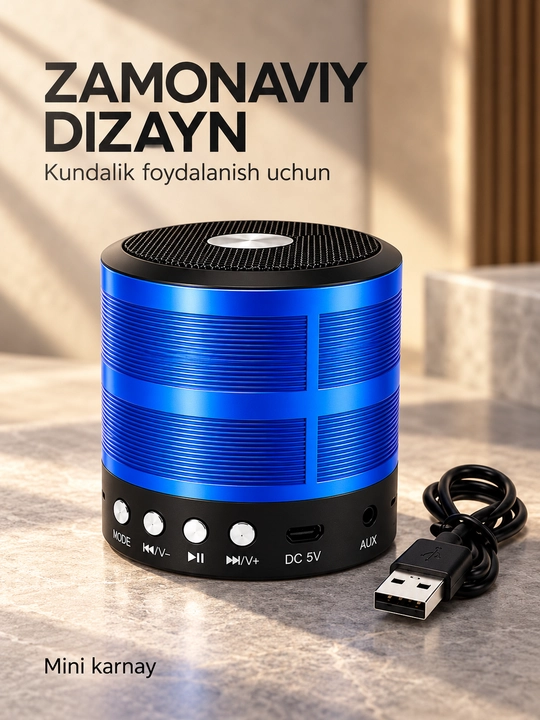 WS-887 ko‘chma karnay, mini karnay