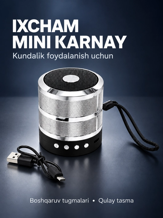 WS-887 ko‘chma karnay, mini karnay - 