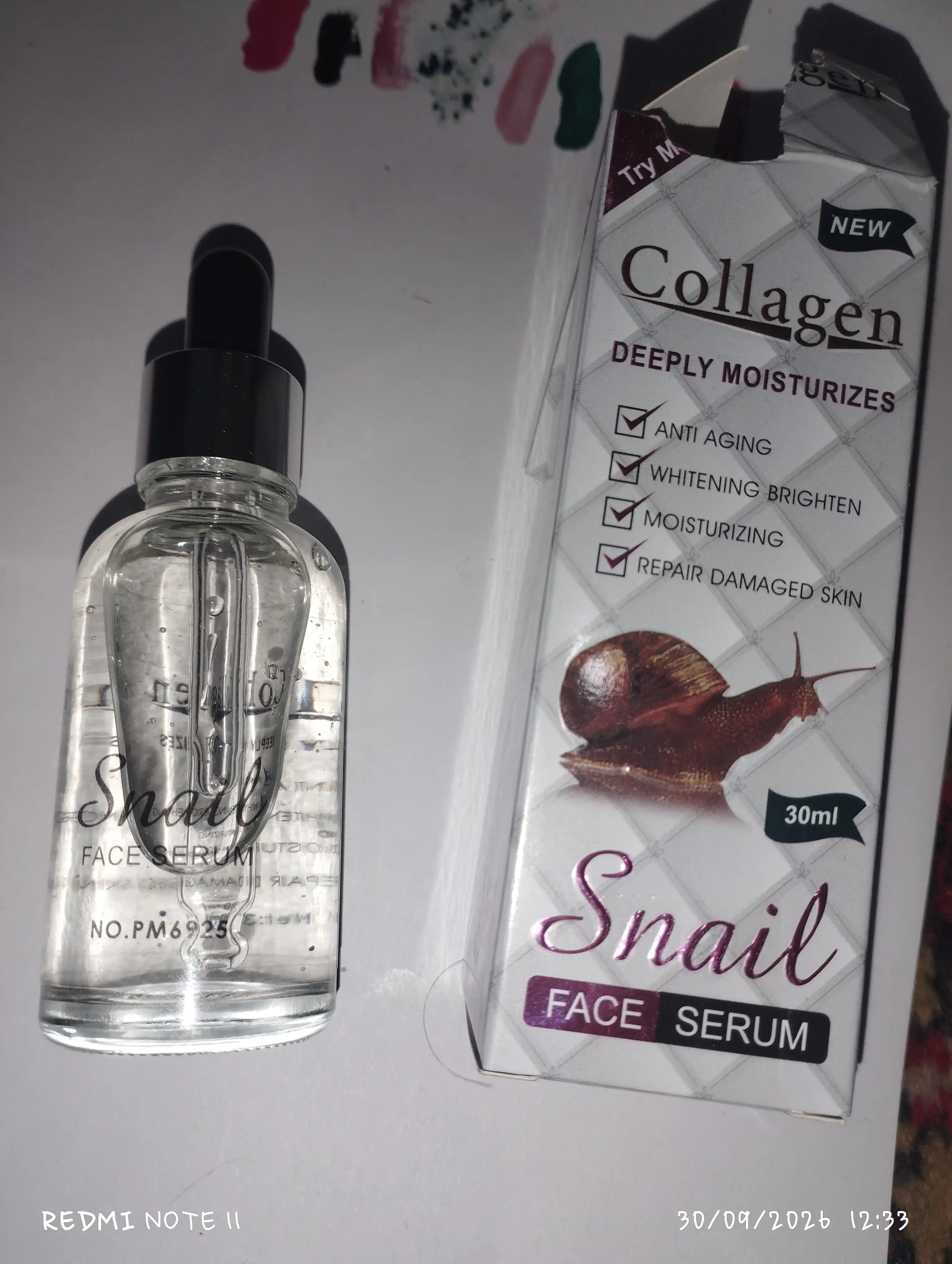 База для лица Collagen, отбеливающий, анти-акне и антивозрастной, 4 в 1, 30 г