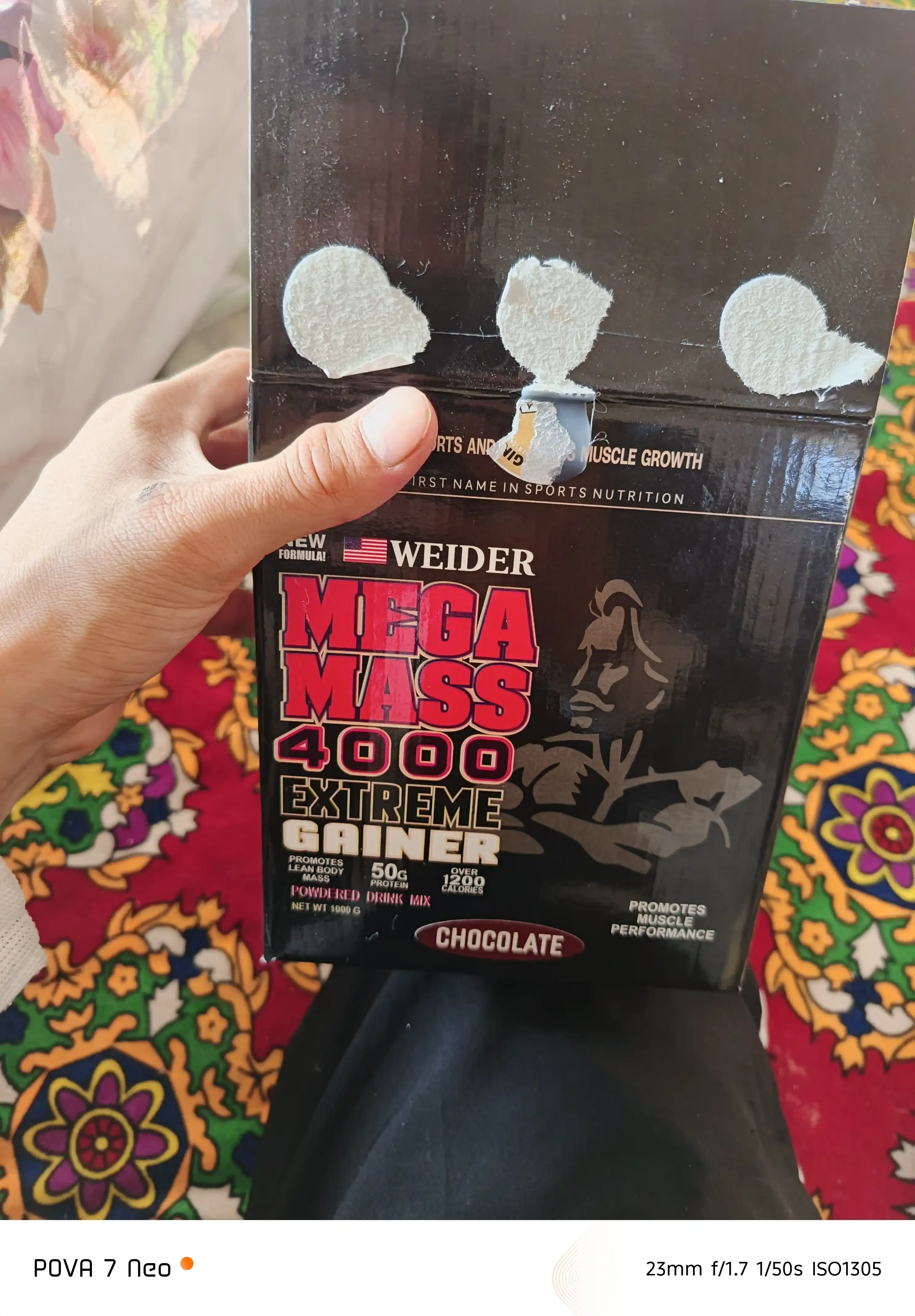 Гейнер Mega Mass Gainer Black, для набора массы, 7-3-1  кг