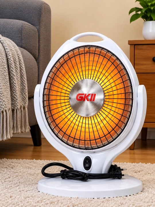 Elektr infraqizil isitgich 800 Vt, aylanadigan, parabolik elektr quyosh pechkasi, Xitoy - 