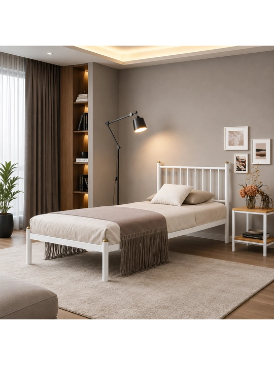 KORONA loft uslubidagi bir kishilik va ikki kishilik karavot - 