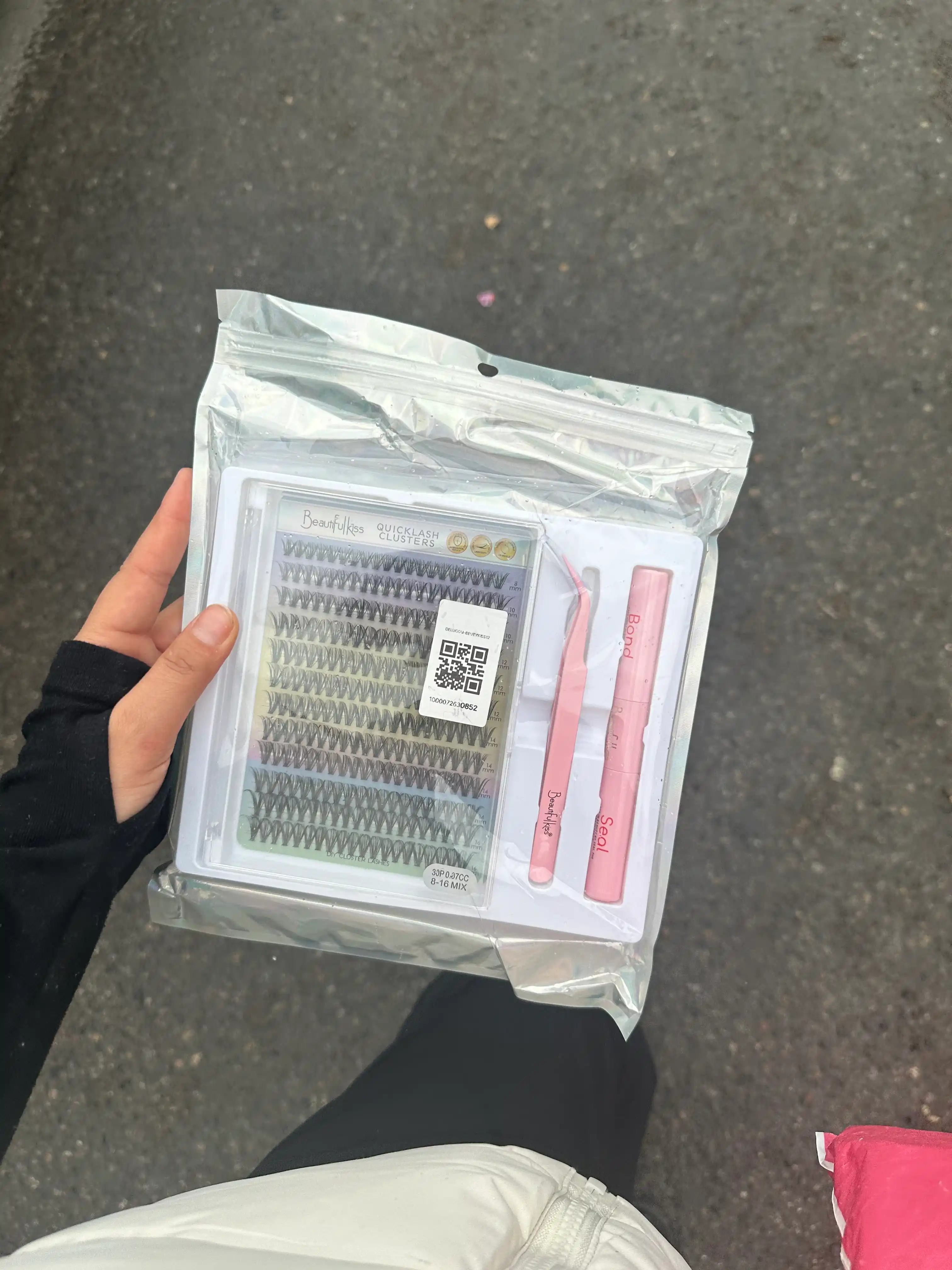Профессиональный набор пучковых ресниц "Beautifullkiss Lash Kit"