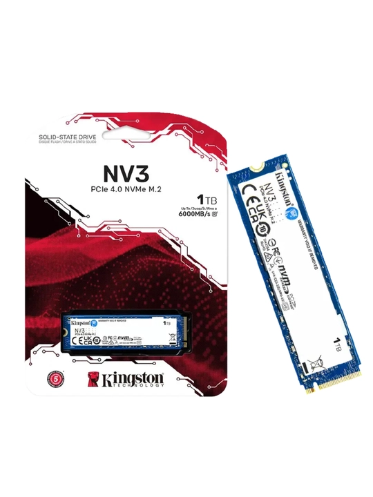 Kingston NV3 SSD Ichki Qattiq Xotira Diski PCI-E 4.0 Gen4x4 NVMe
