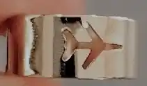 Ayollar uchun uzuklar to‘plami, 2 dona, o‘lchamsiz uzuklar