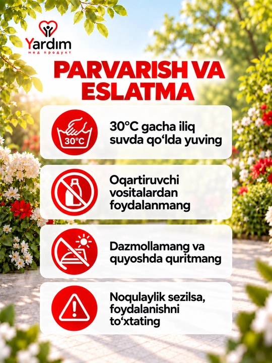 Orqa va yelkani tik tutish uchun qomat korrektori, model Y-10032