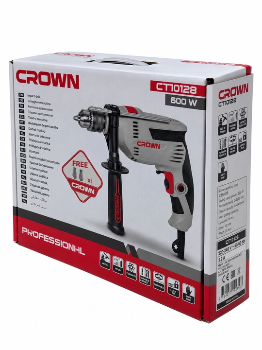 CROWN Professional дрель электрическая CT10128/ CT 10129