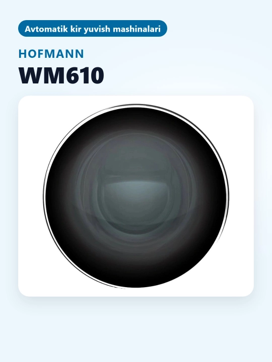 Стиральная машина Hofmann WM610 BWH2