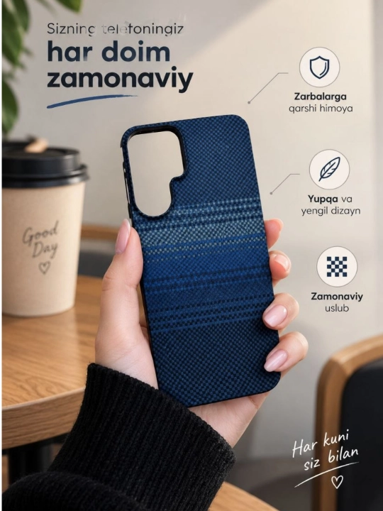 Чехол карбона для Samsung, карбоновые чехлы для всех моделей S26, S25, S24, S23, S22, S21 - 